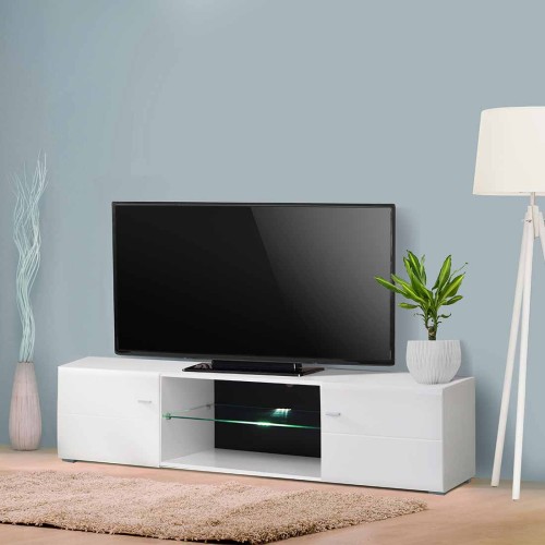 REX MUEBLE TV 170 2P 1H BLANCO OB BLF