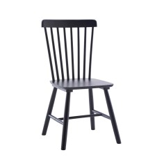 RUBBER SILLA MADERA COLOR NEGRO