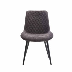 BLAIR SILLA TELA UF885-15 GRIS OSC. P/NEGRA 2