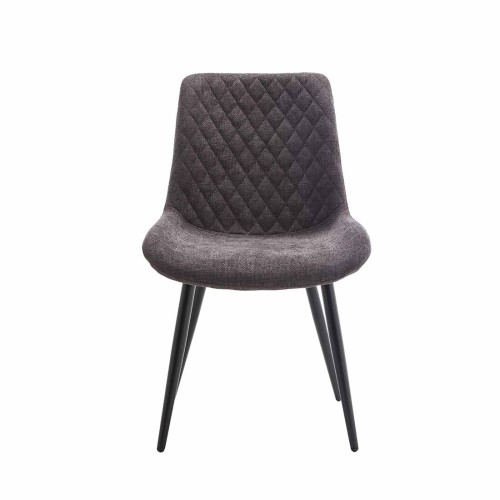 BLAIR SILLA TELA UF885-15 GRIS OSC. P/NEGRA