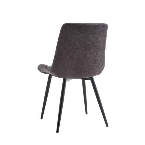 BLAIR SILLA TELA UF885-15 GRIS OSC. P/NEGRA