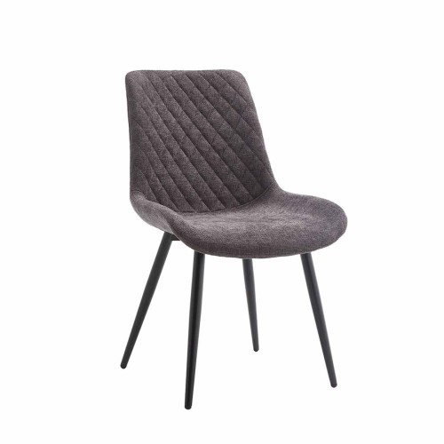 BLAIR SILLA TELA UF885-15 GRIS OSC. P/NEGRA