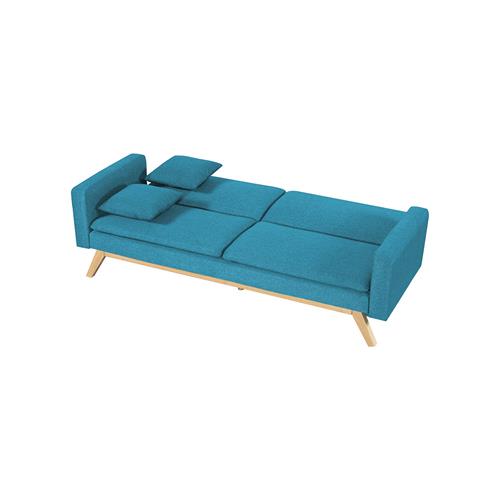 M4002 SOFA CAMA COLOR VERDE AGUA (FLAX2017-12)