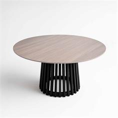 CIRCLE MESA COMEDOR RED. T/PIEDRA 120X75 P/NEGRA