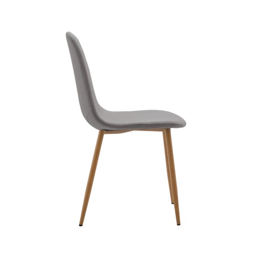 ROBBIE SILLA TELA UF885-14 GRIS CLARO P/CAMBRIA