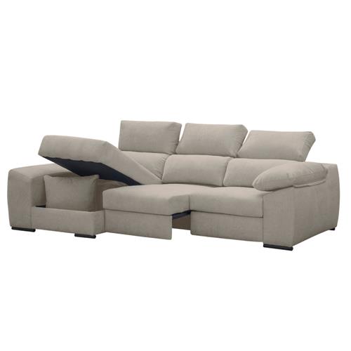 DAMASCO 3P+CHAISE IZQ. TAP. ESTRELLA 4 BEIGE