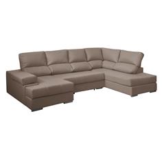 ITALIA CHAISELONGUE DER. TAP. ORION 02 MARRON