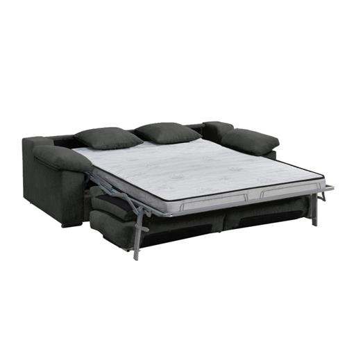 TITAN SOFA CAMA NEVADA 17 GRIS OSCURO