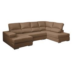 ITALIA CHAISELONGUE DER. TAP. YVONNE 05 MARRON