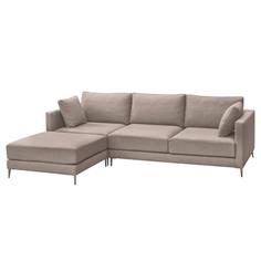 MOMBASA SOFA+POUFF TAP. KONGO 11 ACERO