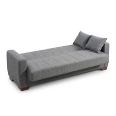 NEW TURKISH SOFA CAMA LIBRO 50-002 C/GRIS OSC. 2