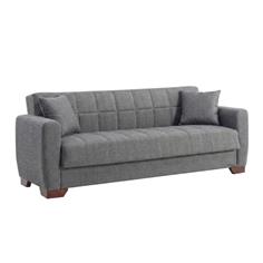 NEW TURKISH SOFA CAMA LIBRO 50-002 C/GRIS OSC.
