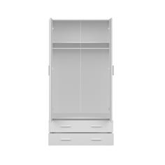 MUPO ARMARIO 2P.2C. 100X200 C/BLANCO 2