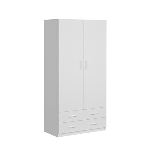 MUPO ARMARIO 2P.2C. 100X200 C/BLANCO