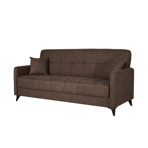 NEW SANTI SOFA CAMA LIBRO TELA JG248 73 MARRON