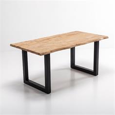 KIEV MESA COMEDOR 160X90 ROBLE P/NEGRA (1388)