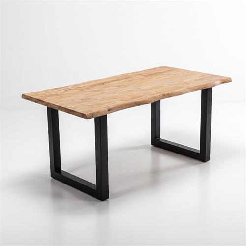 KIEV MESA COMEDOR 160X90 ROBLE P/NEGRA (1388)