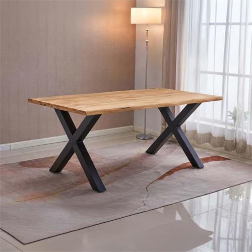 BARCA MESA COMEDOR T/CAMBRIA 140X80X73 P/NEGRA