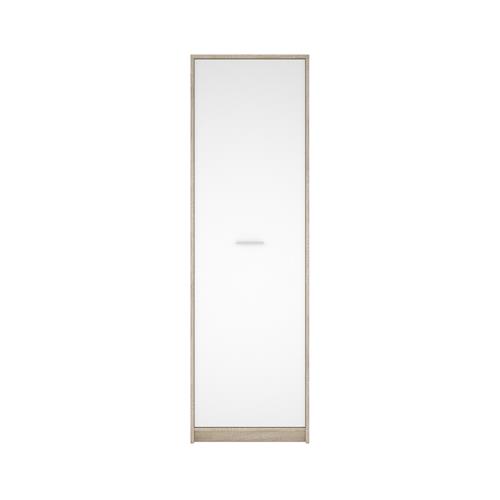 NEPO ARMARIO 1 PUERTA 60CM C/CAMBRIA-BLANCO