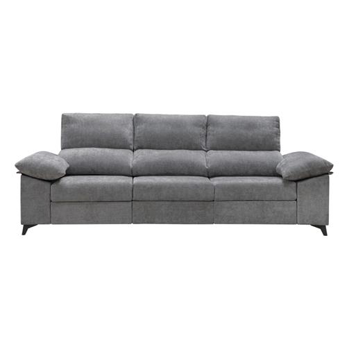 ORFEO SOFA 4PLZ LINEAS NASERA 25 GRIS