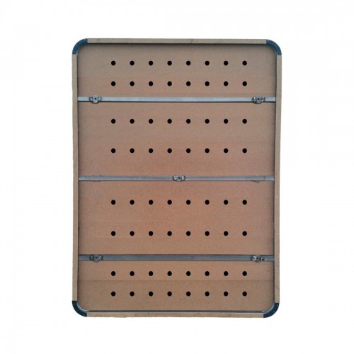 BASE TAPIZADA NOR 080X190 3D 4 VALVULAS 3D