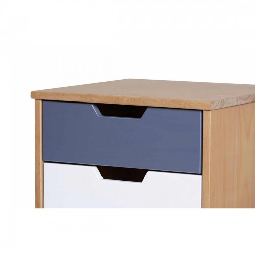 CUSCO MESITA 2C CERA/GRIS T/BLANCO