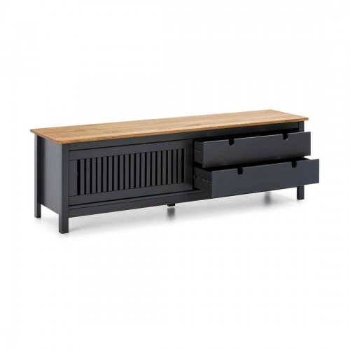 BRUNA MUEBLE TV 1P CORRED. 2C CERA /GRIS ANT
