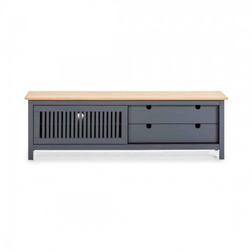 BRUNA MUEBLE TV 1P CORRED. 2C CERA /GRIS ANT