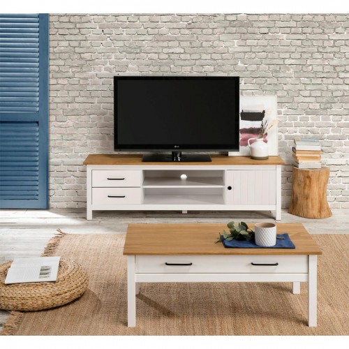 MIRANDA MUEBLE TV 1P2H2C BLANCO/CERA