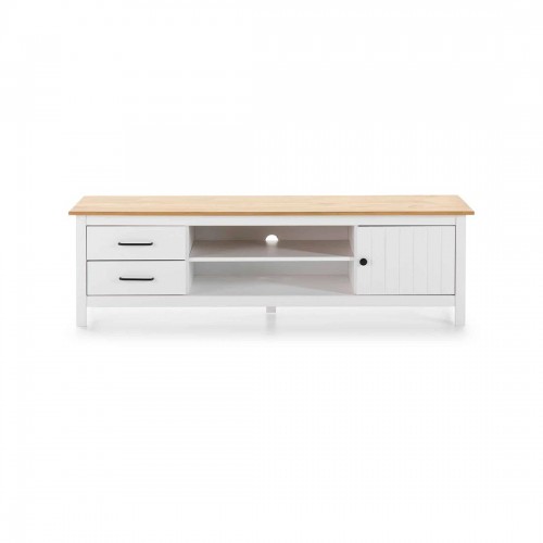 MIRANDA MUEBLE TV 1P2H2C BLANCO/CERA
