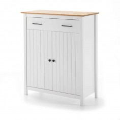 MIRANDA MUEBLE AUX. 2P1C BLANCO/CERA