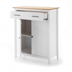 MIRANDA MUEBLE AUX. 2P1C BLANCO/CERA 2