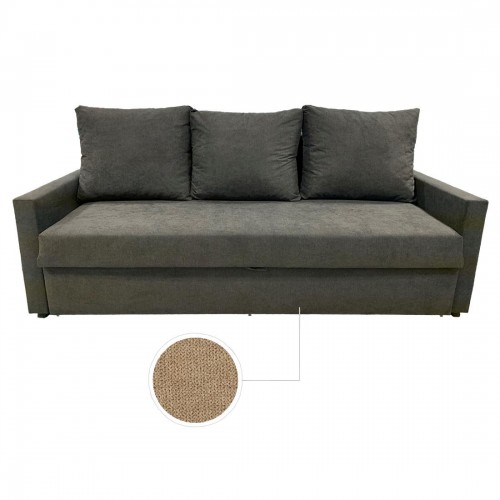 GONDOLA SOFA CAMA TAP. NIDO 7 VISON