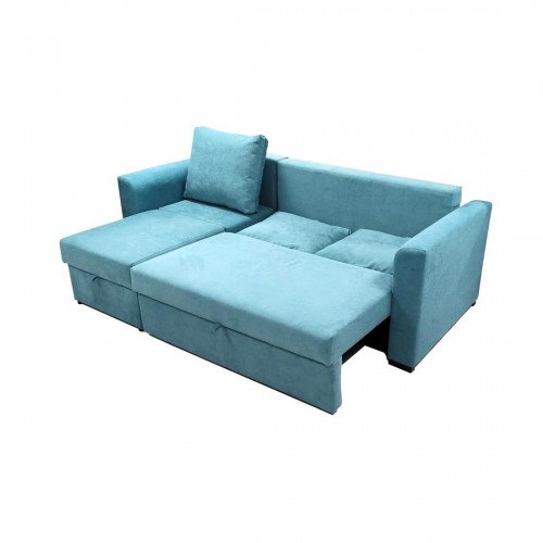GONDOLA CAMA+CHAISE NIDO 17 TURQUESA