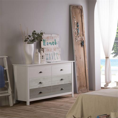 ROMANTICA COMODA 6C MULTICOLOR