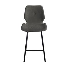 MONBASA TABURETE P/MET. NEGRO T/NIDO 02 GRIS CL. 2