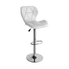 BASILAN TABURETE P/CROMO T/PU RENE 11 BLANCO