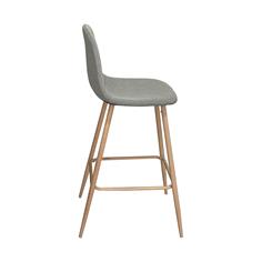 BORNEO TABURETE P/MET. CAMBRIA T/MERCURIO 28 GRIS 2