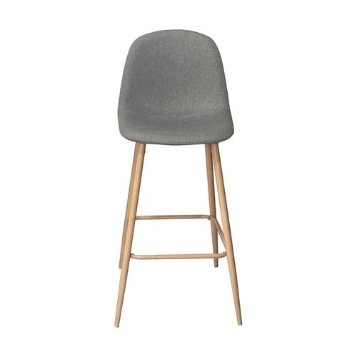 BORNEO TABURETE P/MET. CAMBRIA T/MERCURIO 28 GRIS