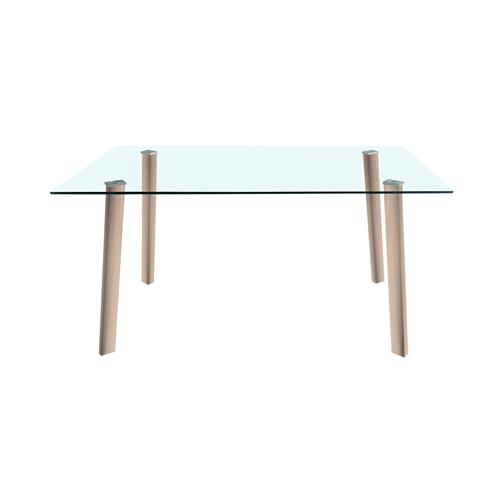 HAINAN MESA 140X80 P/MET. CAMBRIA C/TRASP.