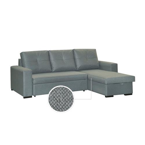 CANARIAS CAMA+CHAISE TAP. CHARLOTE 25 GRIS CLARO