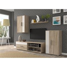 MINI COMPOSICION 2,4M. C/CAMBRIA-BLANCO 2