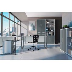 KABI ESTANTERIA OFICINA 79X221 C/FRESNO-ANTRACITA 2