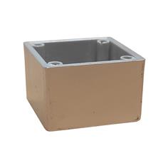PATAS PLASTICO PARA MESITA Y COMODA PLATEADAS