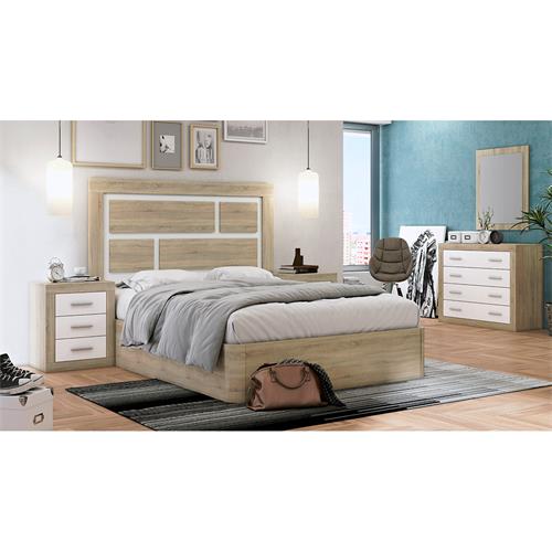 ELBA COMODA 4C. C/CAMBRIA/BLANCO