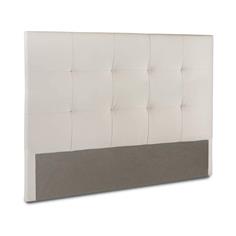 OLSON CABECERO 115X150X6 POLIPIEL BLANCO