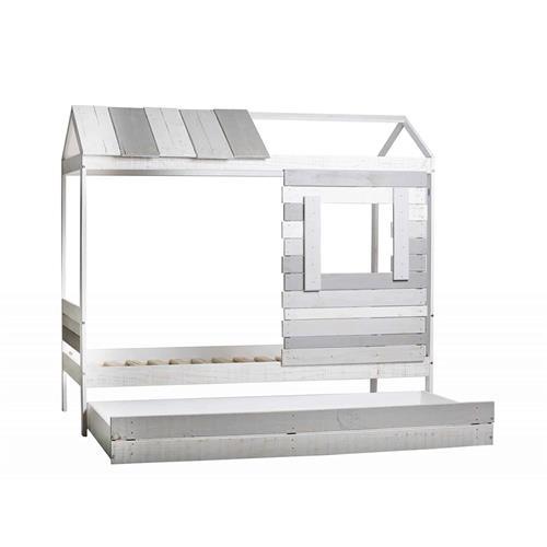 SIA-2 CAMA CABAÑA C/BLANCO/GRIS CLARO/GRIS OSCURO