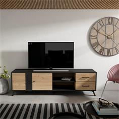 BOCAMI MUEBLE TV 2P2C2H BOCAMINA/NATURAL 2