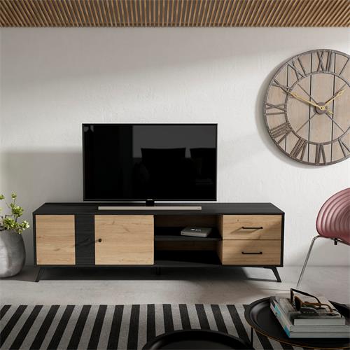 BOCAMI MUEBLE TV 2P2C2H BOCAMINA/NATURAL