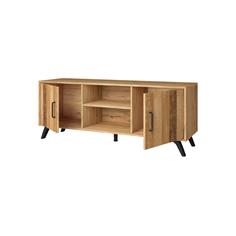 NORDIC MUEBLE TV 2P2H NATURAL/SERIGRAFIA 2